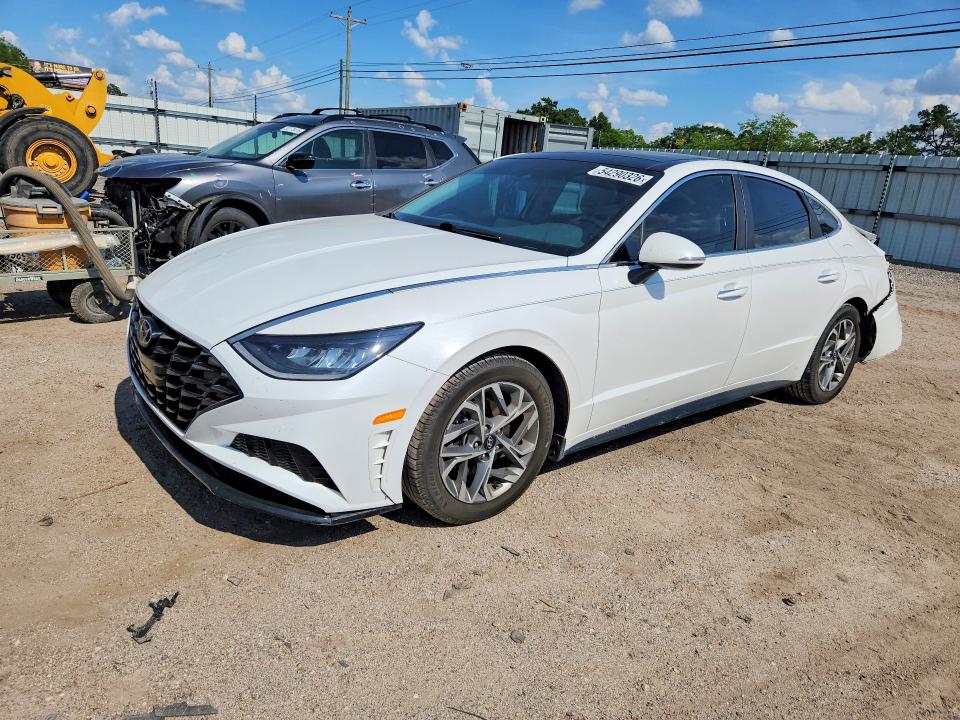 2022 Hyundai Sonata მანქანა იყიდება აუქციონზე, vin: KMHL14JAXNA225502, აუქციონის ნომერი: 54290326