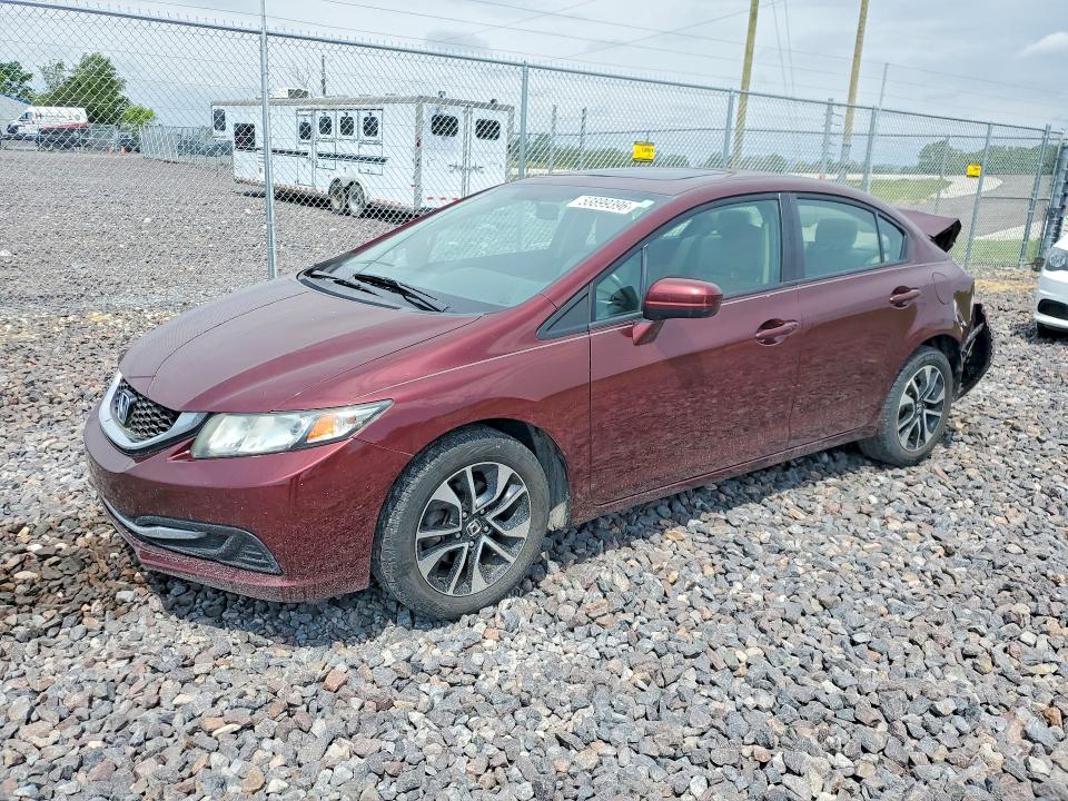 Продаж на аукціоні авто 2015 Honda Civic, vin: 19XFB2F83FE071254, номер лоту: 53899396