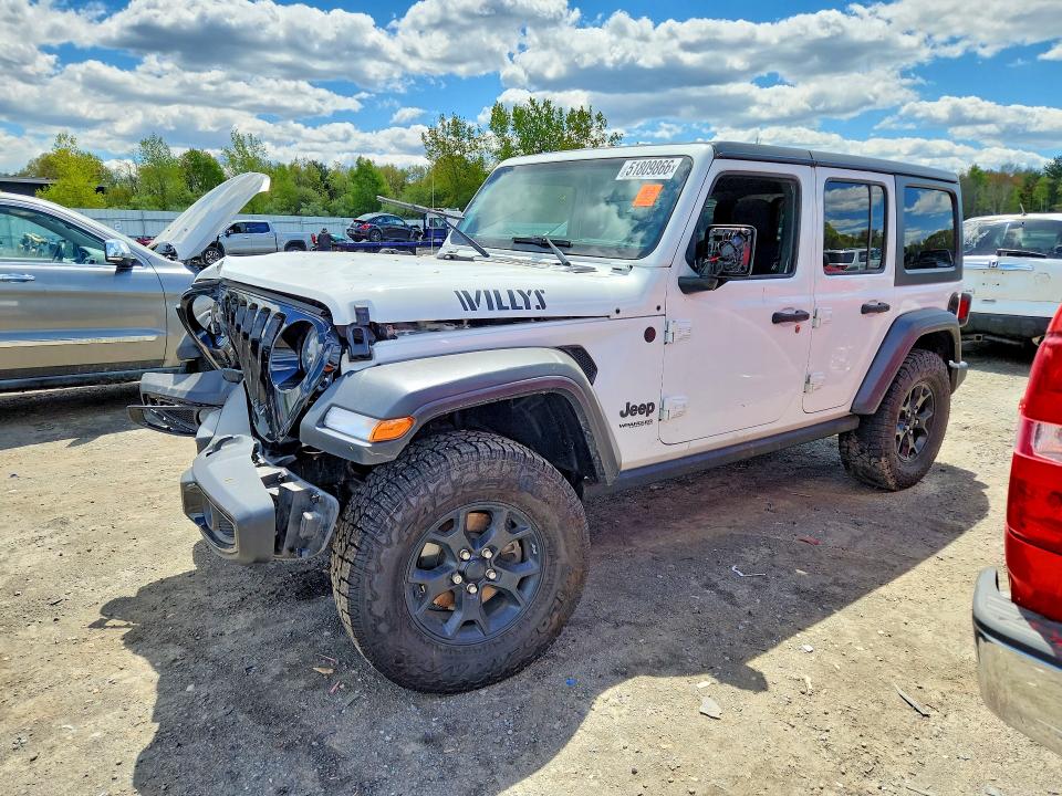 Продаж на аукціоні авто 2021 Jeep Wrangler Unlimited, vin: 1C4HJXDN3MW865417, номер лоту: 51809866