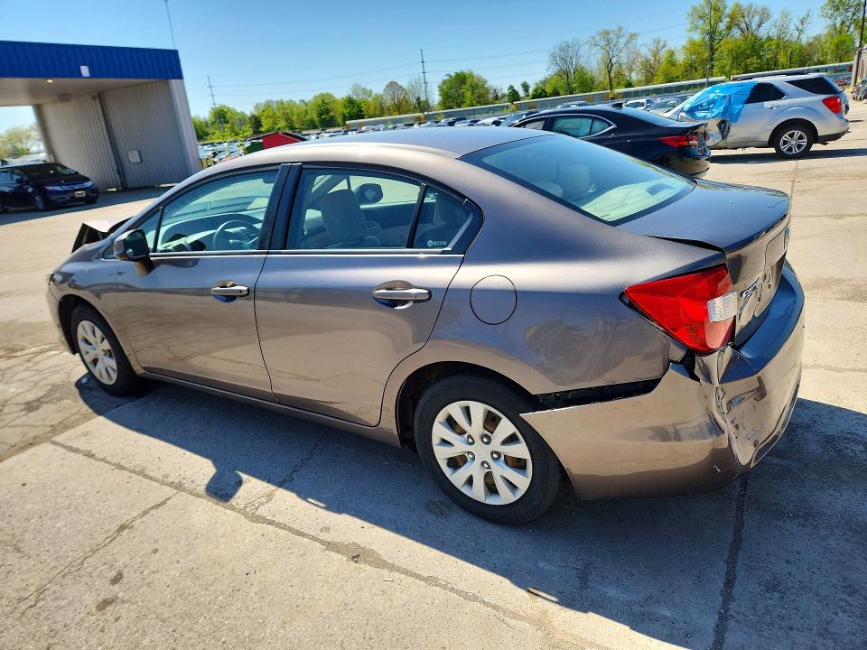 2012 Honda Civic მანქანა იყიდება აუქციონზე, vin: 19XFB2F53CE339446, აუქციონის ნომერი: 52337456