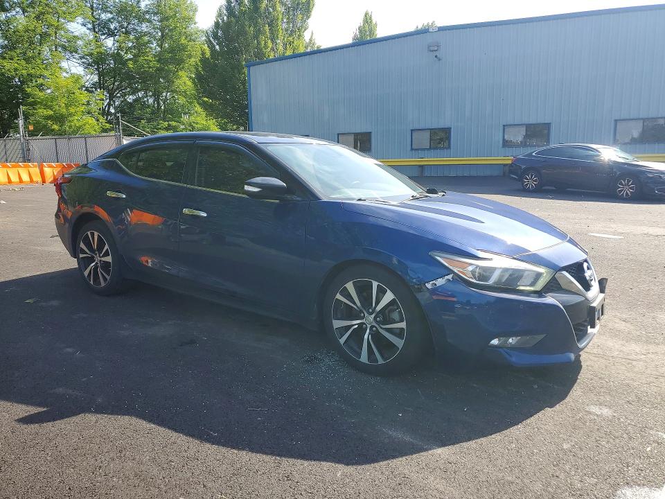 2018 Nissan Maxima მანქანა იყიდება აუქციონზე, vin: 1N4AA6APXJC393950, აუქციონის ნომერი: 55363006