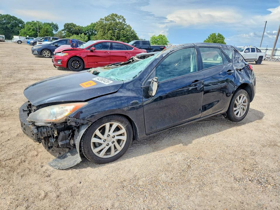 2012 Mazda 3 მანქანა იყიდება აუქციონზე, vin: JM1BL1L7XC1692720, აუქციონის ნომერი: 54360426