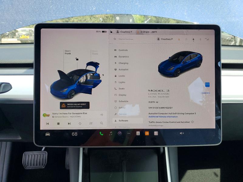 52086966 :رقم المزاد ، 5YJ3E1EB9KF522127 vin ، 2019 Tesla Model 3 مزاد بيع