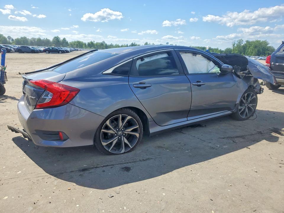 2019 Honda Civic მანქანა იყიდება აუქციონზე, vin: 2HGFC2F85KH604069, აუქციონის ნომერი: 55428666