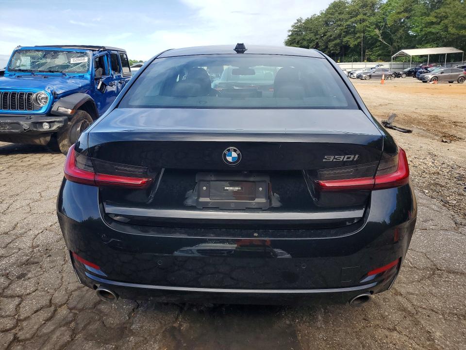 2023 Bmw 330i მანქანა იყიდება აუქციონზე, vin: 3MW69FF01P8D02372, აუქციონის ნომერი: 55002876