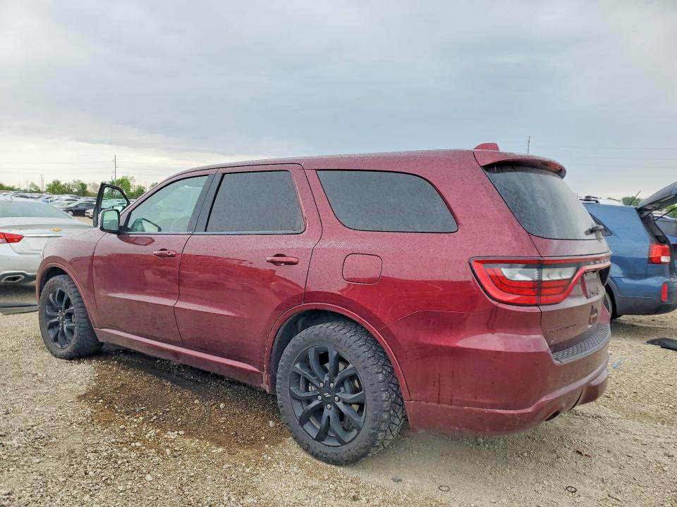52051876 :رقم المزاد ، 1C4SDJCT2KC777158 vin ، 2019 Dodge Durango مزاد بيع