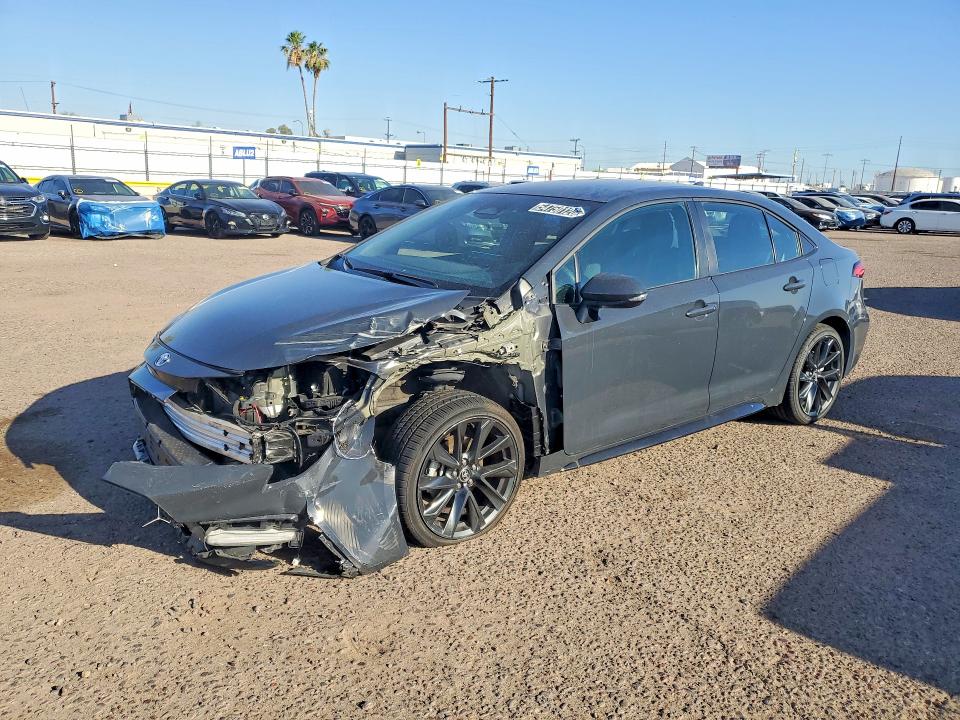 54750126 :رقم المزاد ، 5YFS4MCE6SP240383 vin ، 2025 Toyota Corolla مزاد بيع