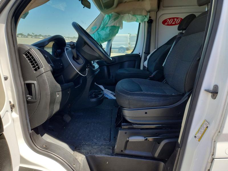 52766776 :رقم المزاد ، 3C6TRVDG3LE133619 vin ، 2020 Ram Promaster 2500 مزاد بيع