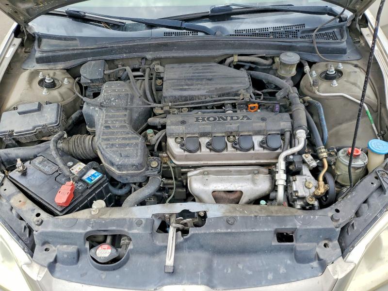 52424256 :رقم المزاد ، 2HGES16594H598990 vin ، 2004 Honda Civic 2d Dx مزاد بيع