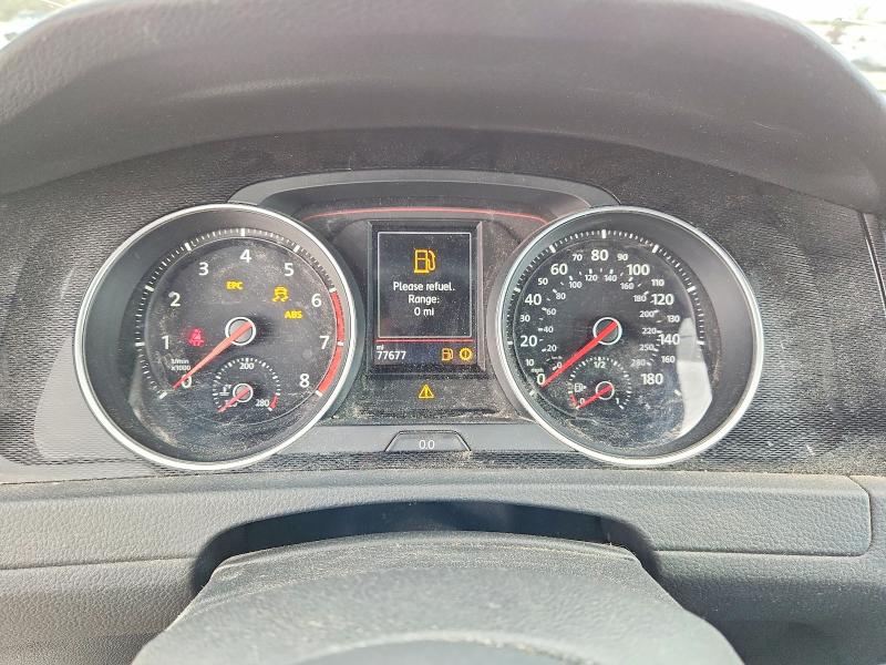 2017 Volkswagen Gti მანქანა იყიდება აუქციონზე, vin: 3VW4T7AUXHM060893, აუქციონის ნომერი: 51560226