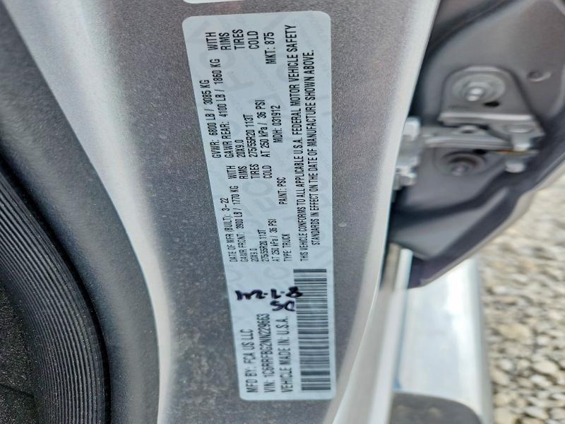 Продажа на аукционе авто 2022 Ram 1500, vin: 1C6RRFBG2NN229663, номер лота: 52730656