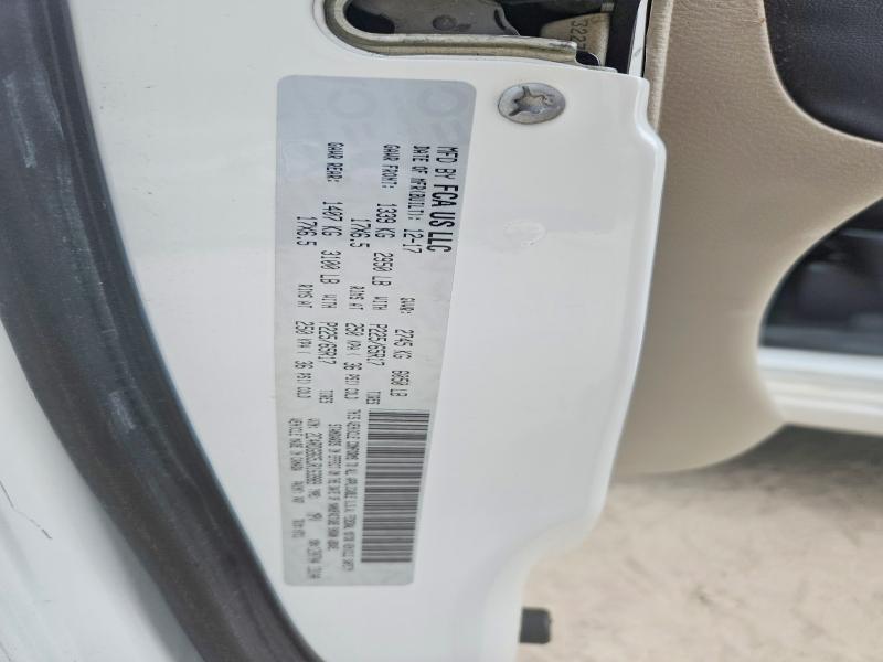 2018 Dodge Grand Caravan მანქანა იყიდება აუქციონზე, vin: 2C4RDGBG5JR163989, აუქციონის ნომერი: 55453756