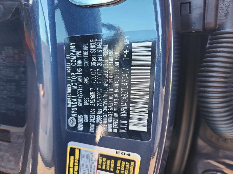 Aukcja sprzedaży 2026 Hyundai Kona, vin: KM8HACAB2TU420417, numer aukcji: 52055836
