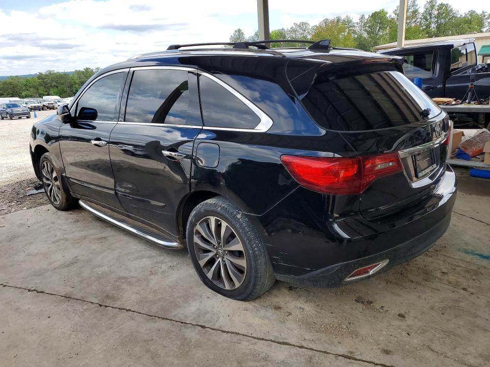 52870136 :رقم المزاد ، 5FRYD4H42GB025501 vin ، 2016 Acura Mdx مزاد بيع