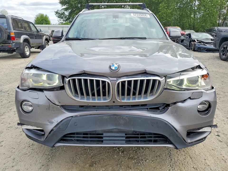 2015 Bmw X3 მანქანა იყიდება აუქციონზე, vin: 5UXWX9C55F0D48565, აუქციონის ნომერი: 52345056