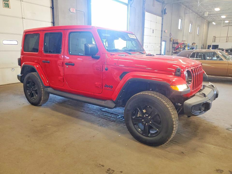 Продажа на аукционе авто 2021 Jeep Wrangler Unlimited, vin: 1C4HJXEN6MW736540, номер лота: 55012756
