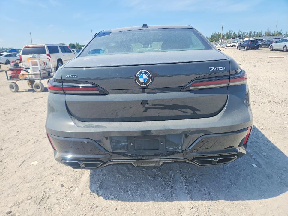 2023 Bmw 760 მანქანა იყიდება აუქციონზე, vin: WBA33EJ07PCN09685, აუქციონის ნომერი: 52517196