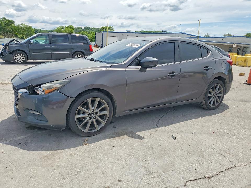 2018 Mazda 3 მანქანა იყიდება აუქციონზე, vin: 3MZBN1V37JM212215, აუქციონის ნომერი: 52988346