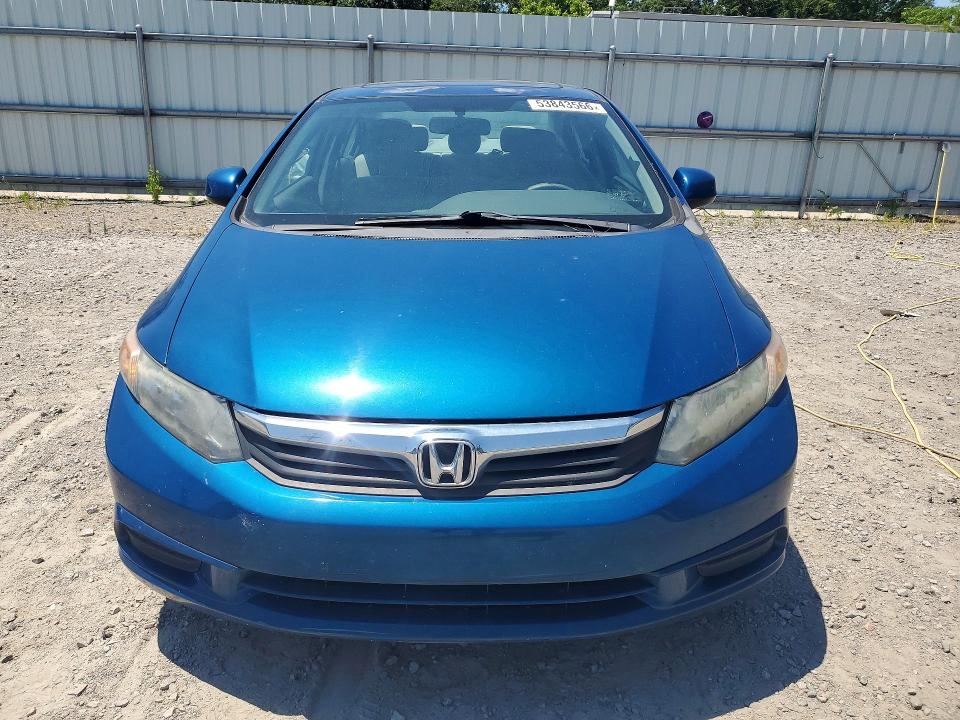 Продаж на аукціоні авто 2012 Honda Civic, vin: 2HGFB2F8XCH579383, номер лоту: 53843566