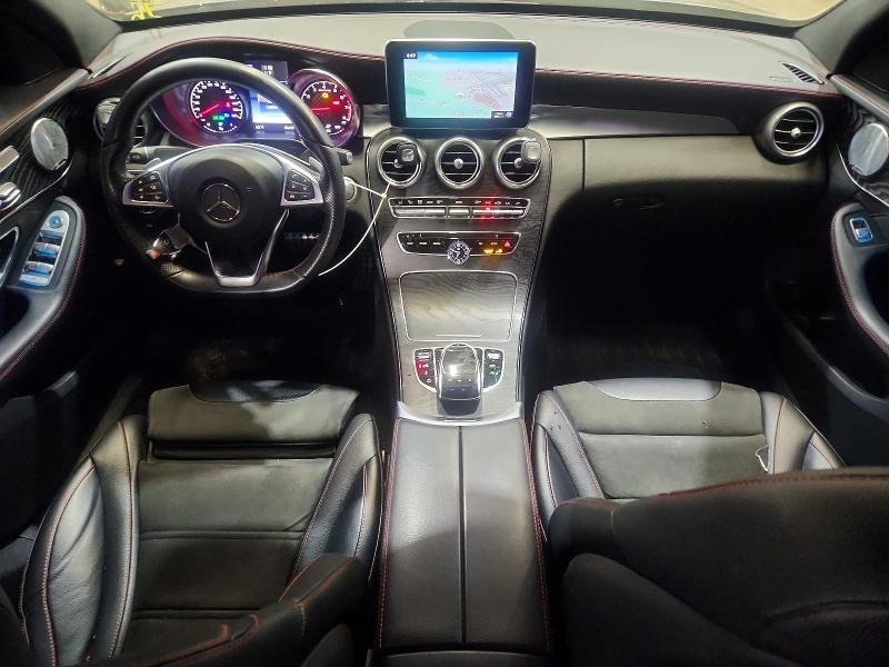 51954876 :رقم المزاد ، 55SWF6EBXHU210509 vin ، 2017 Mercedes-benz C مزاد بيع