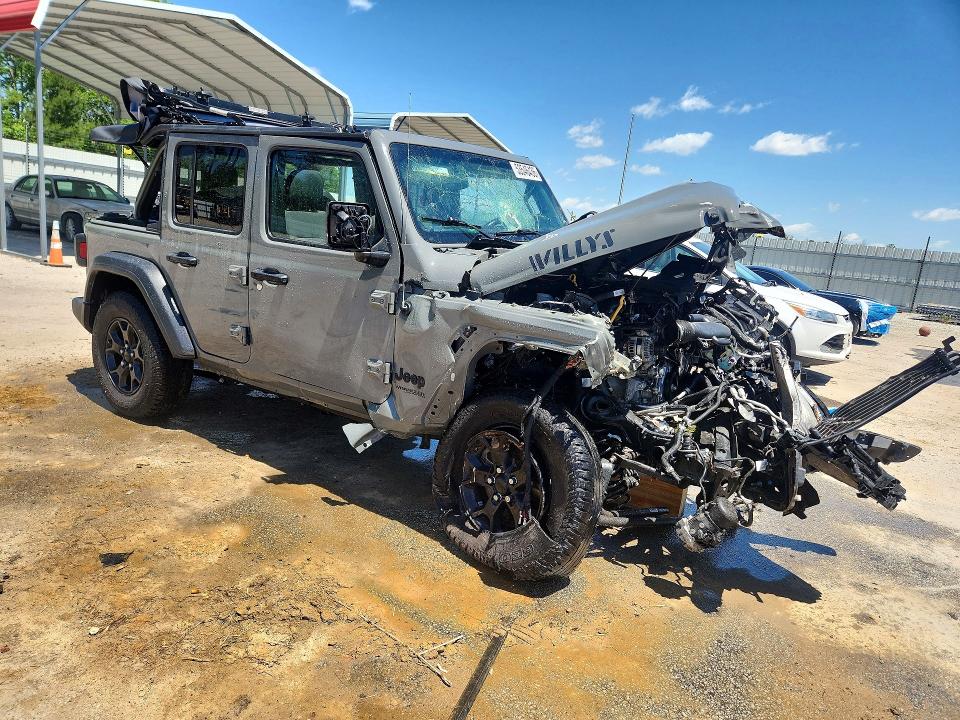 53546436 :رقم المزاد ، 1C4HJXDN3MW685760 vin ، 2021 Jeep Wrangler Unlimited مزاد بيع