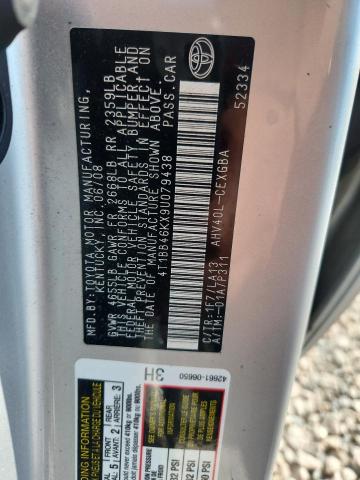 Продажа на аукционе авто 2009 Toyota Camry, vin: 4T1BB46KX9U079438, номер лота: 52378996