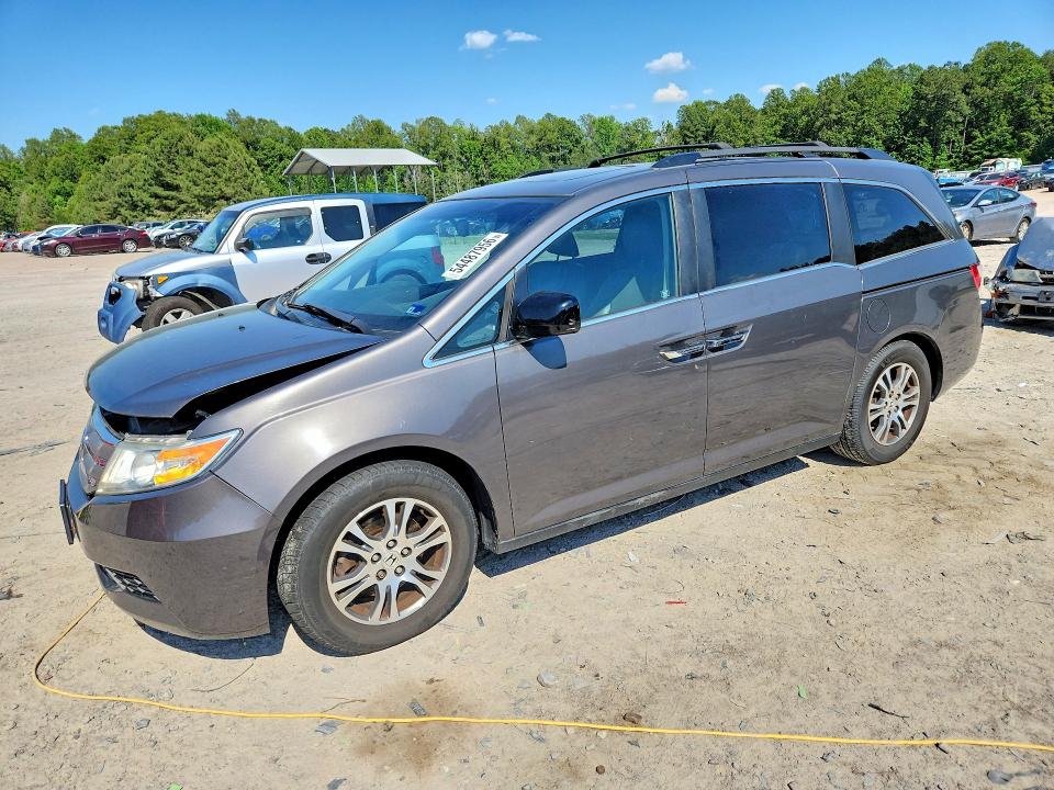 54487956 :رقم المزاد ، 5FNRL5H66CB133100 vin ، 2012 Honda Odyssey مزاد بيع