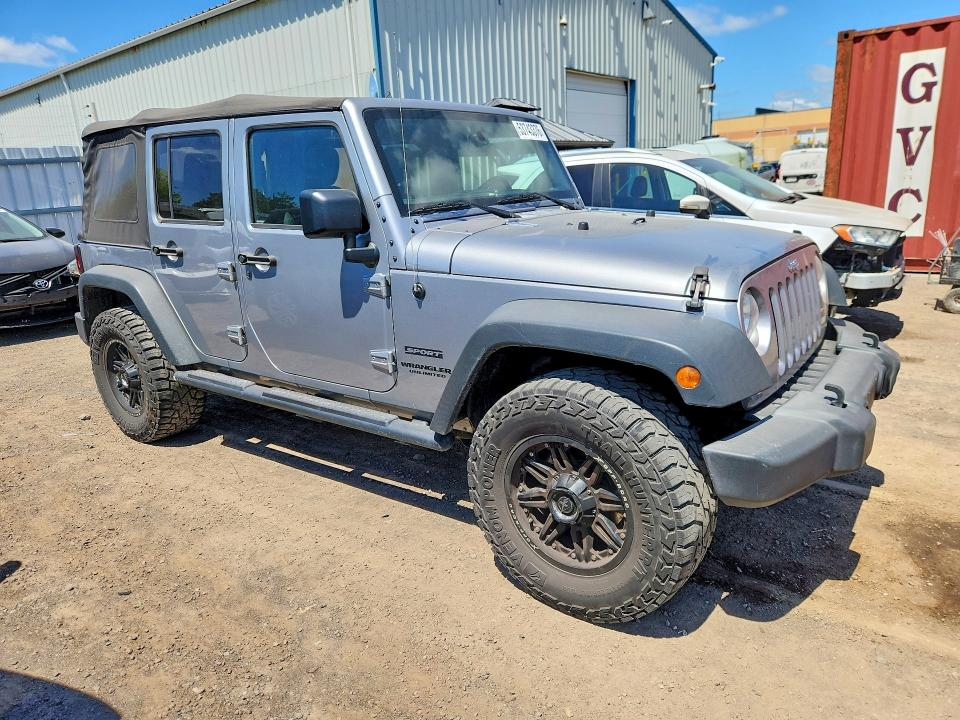 53743376 :رقم المزاد ، 1C4BJWDG9GL284270 vin ، 2016 Jeep Wrangler Unlimited مزاد بيع