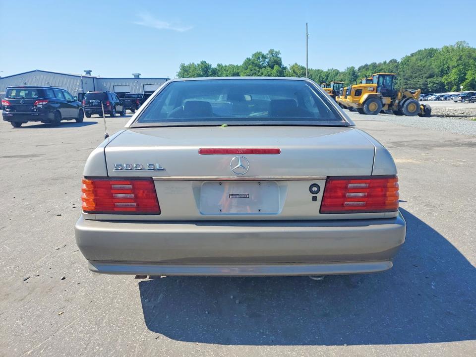 1992 Mercedes-benz 500 მანქანა იყიდება აუქციონზე, vin: WDBFA66E3NF044784, აუქციონის ნომერი: 52047666