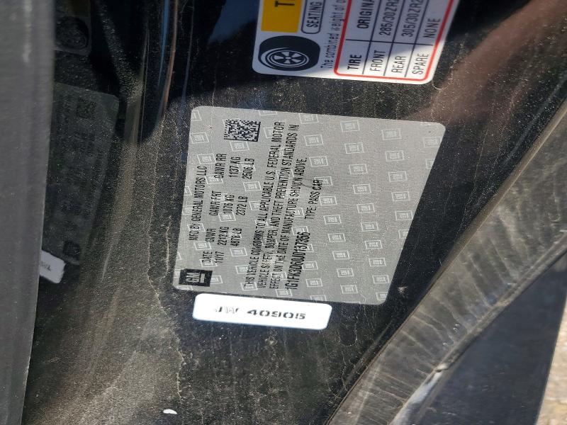 2018 Chevrolet Camaro მანქანა იყიდება აუქციონზე, vin: 1G1FK3D60J0137356, აუქციონის ნომერი: 52886696