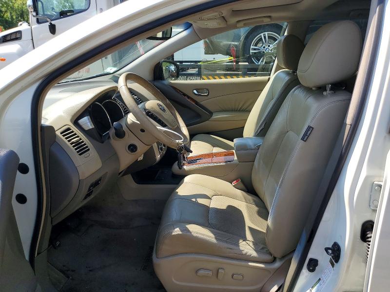 2010 Nissan Murano მანქანა იყიდება აუქციონზე, vin: JN8AZ1MW3AW122031, აუქციონის ნომერი: 54450286