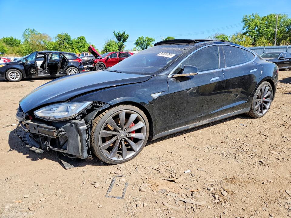 Продажа на аукционе авто 2014 Tesla Model S, vin: 5YJSA1H20EFP66661, номер лота: 53424866