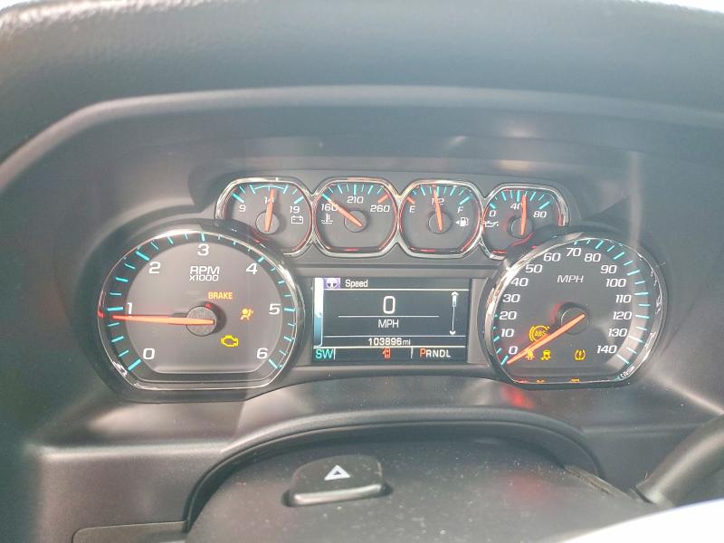 52593676 :رقم المزاد ، 3GCPCREC1HG115498 vin ، 2017 Chevrolet Silverado مزاد بيع