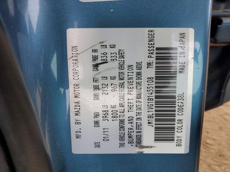 Aukcja sprzedaży 2011 Mazda 3, vin: JM1BL1VG1B1455108, numer aukcji: 53036366