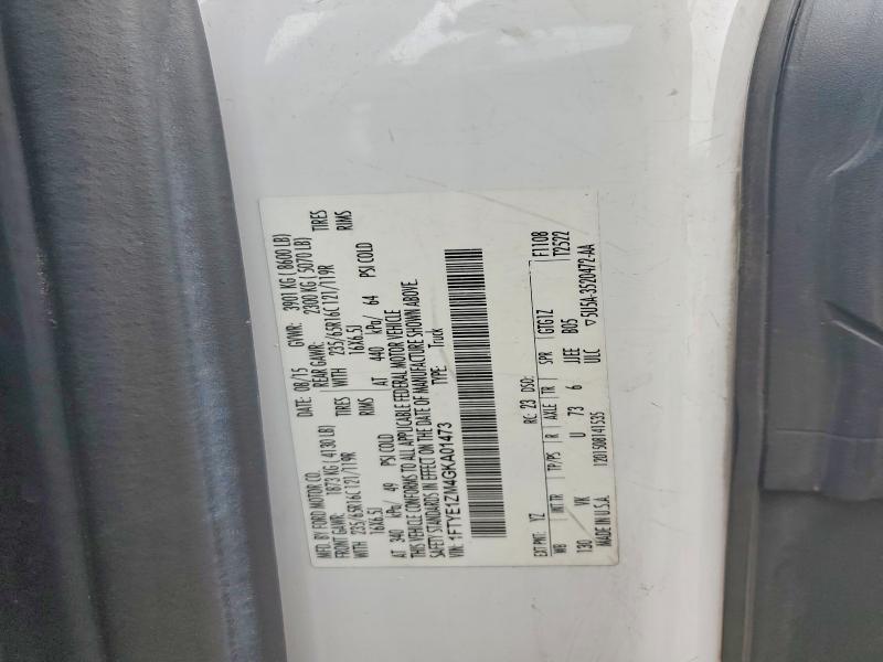 53205606 :رقم المزاد ، 1FTYE1ZM4GKA01473 vin ، 2016 Ford Transit مزاد بيع