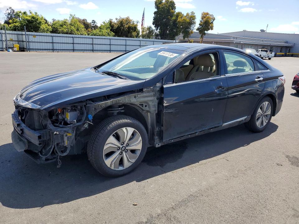2015 Hyundai Sonata Hybrid მანქანა იყიდება აუქციონზე, vin: KMHEC4A43FA120878, აუქციონის ნომერი: 55413136