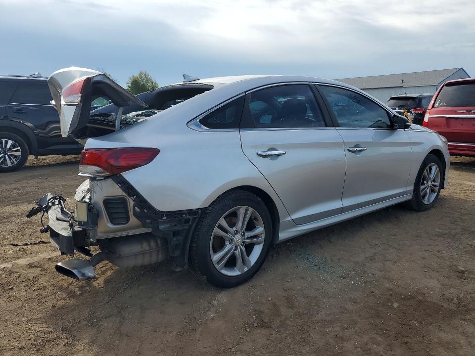 52446586 :رقم المزاد ، 5NPE34AF6JH657896 vin ، 2018 Hyundai Sonata مزاد بيع