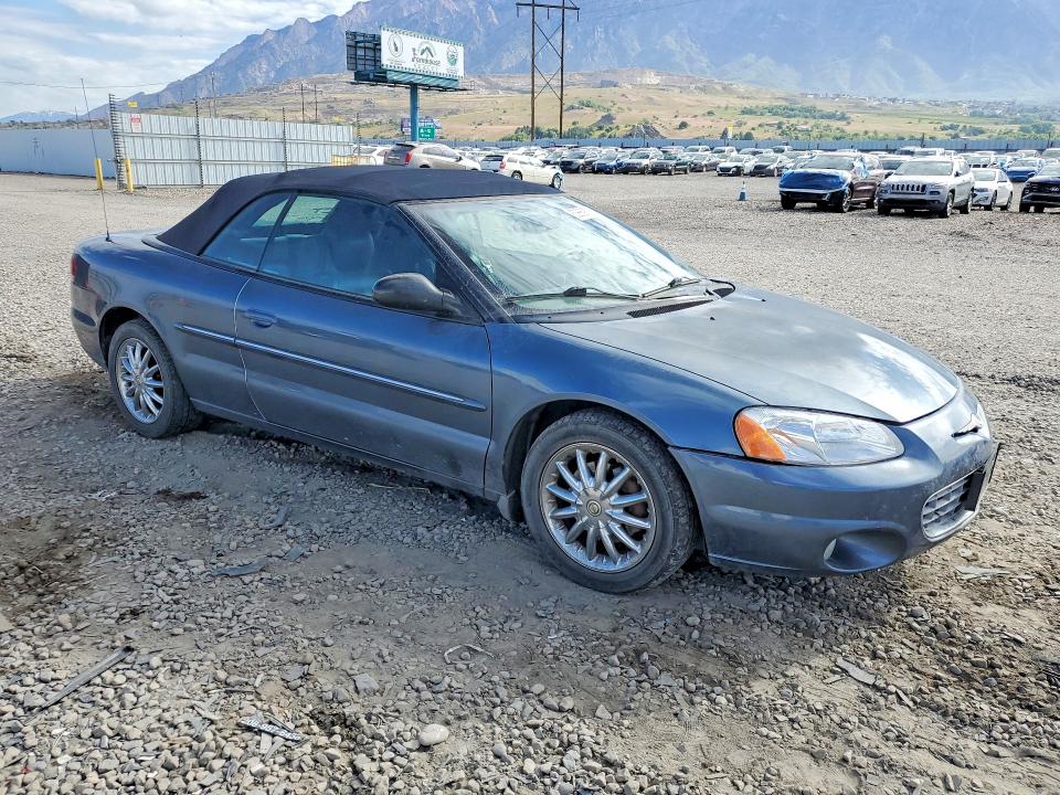 Продаж на аукціоні авто 2002 Chrysler Sebring, vin: 1C3EL65R02N350424, номер лоту: 53669536