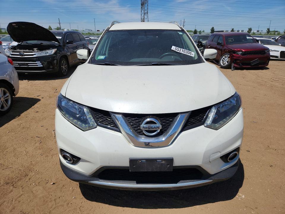 Aukcja sprzedaży 2015 Nissan Rogue, vin: 5N1AT2MVXFC875084, numer aukcji: 55310306
