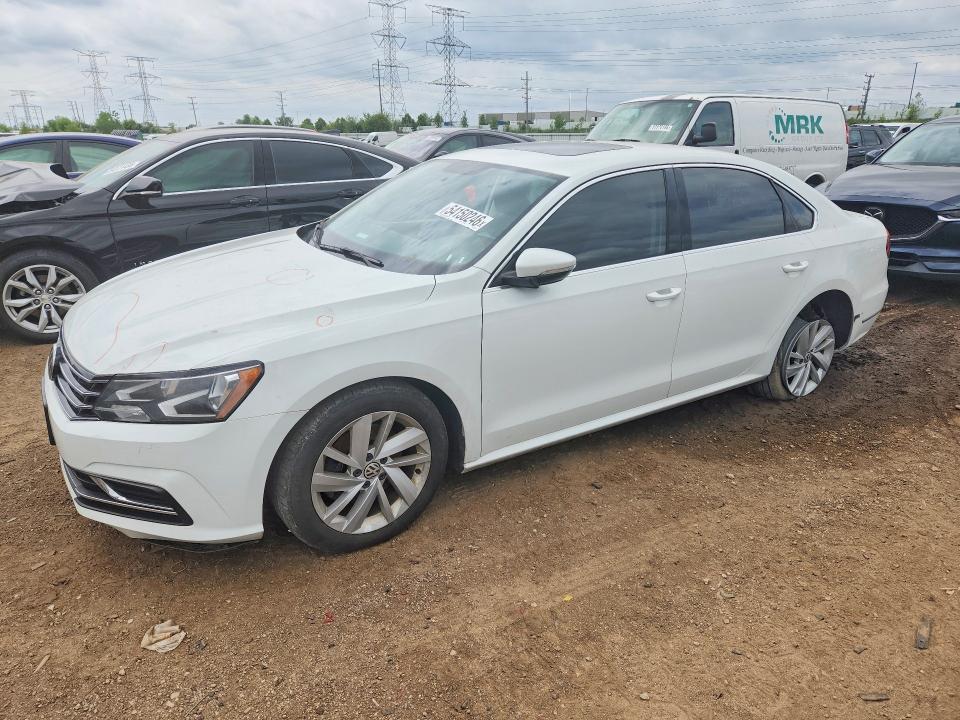 2018 Volkswagen Passat მანქანა იყიდება აუქციონზე, vin: 1VWBA7A39JC021983, აუქციონის ნომერი: 54150246