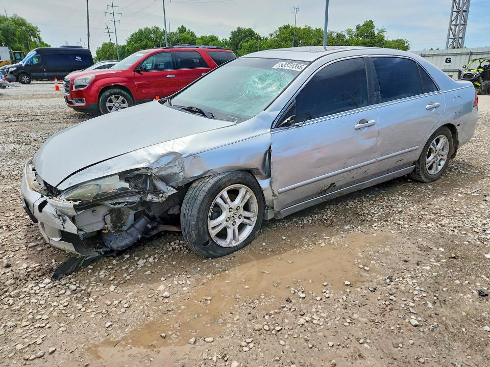 53559366 :رقم المزاد ، 1HGCM56747A176056 vin ، 2007 Honda Accord مزاد بيع