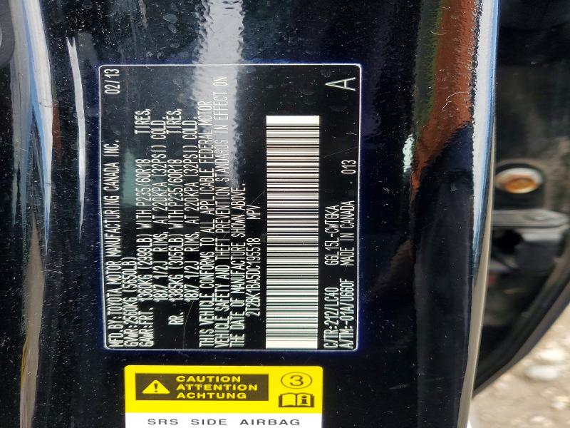 Продажа на аукционе авто 2013 Lexus Rx 350, vin: 2T2BK1BA5DC195518, номер лота: 52151926