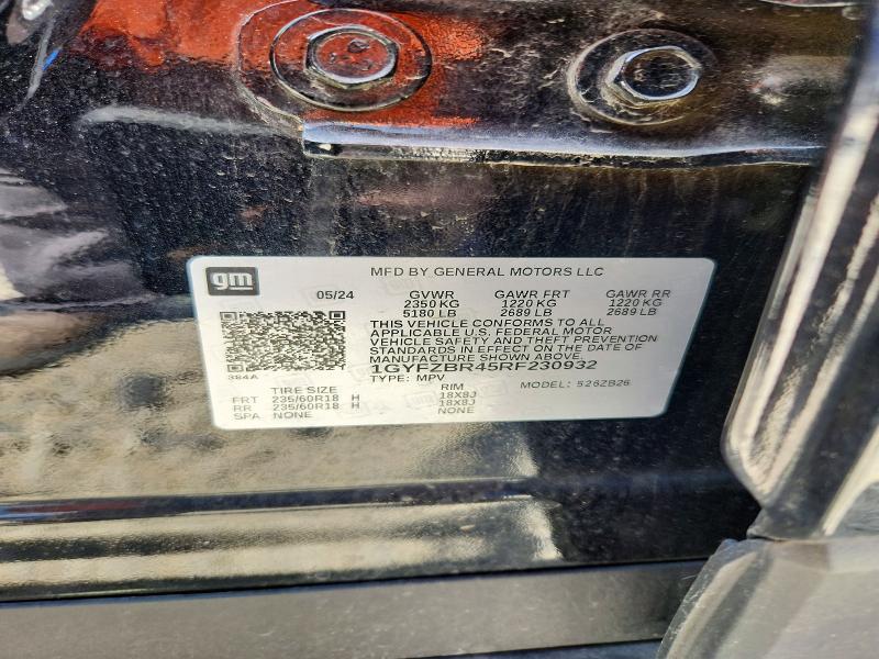 2024 Cadillac Xt4 მანქანა იყიდება აუქციონზე, vin: 1GYFZBR45RF230932, აუქციონის ნომერი: 52827296