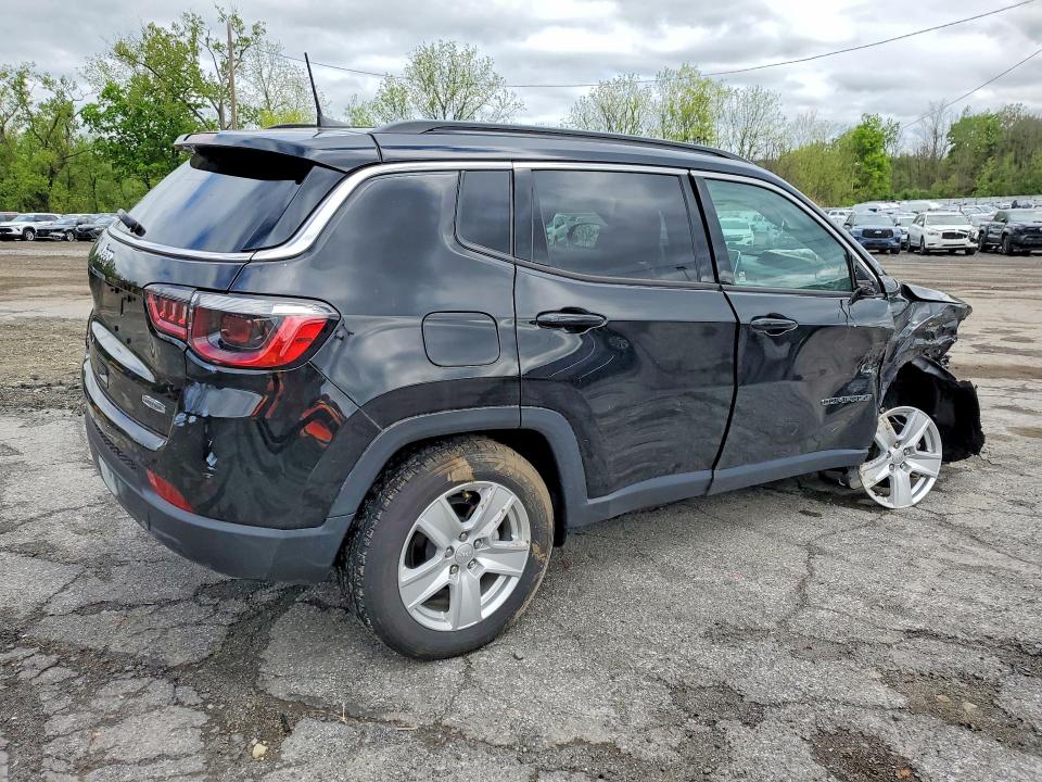 Продаж на аукціоні авто 2022 Jeep Compass, vin: 3C4NJDBB9NT148764, номер лоту: 53628176