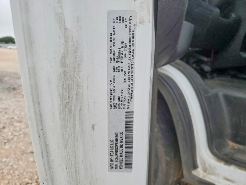 2023 Ram Promaster 2500 მანქანა იყიდება აუქციონზე, vin: 3C6LRVDGXPE565940, აუქციონის ნომერი: 53404146