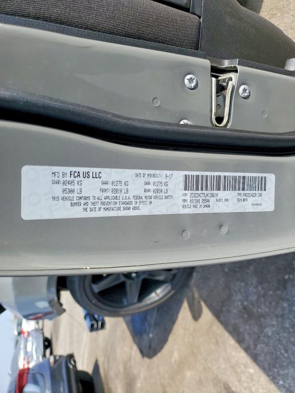 2018 Dodge Charger მანქანა იყიდება აუქციონზე, vin: 2C3CDXCT5JH139610, აუქციონის ნომერი: 54698146