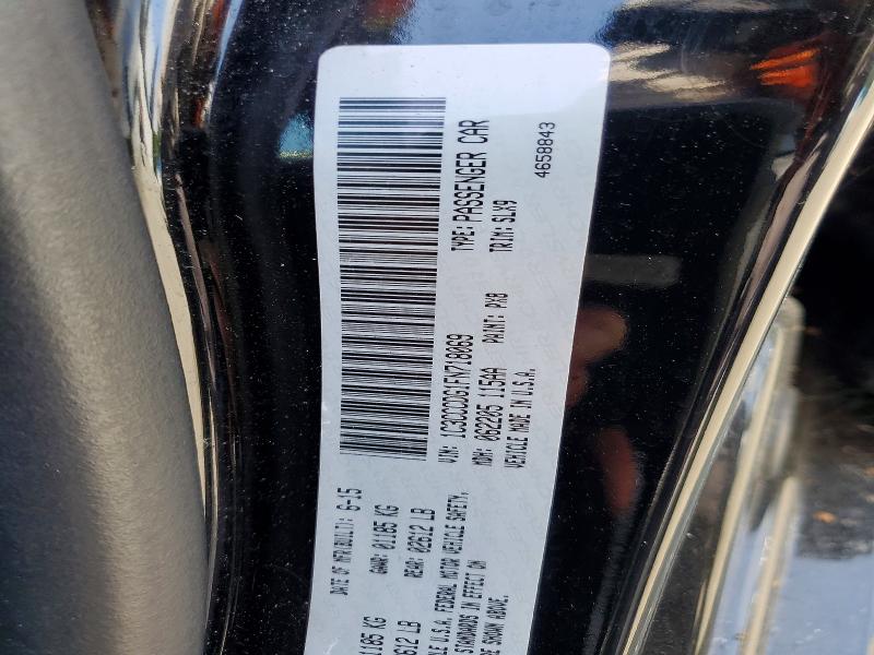 54527786 :رقم المزاد ، 1C3CCCDG1FN718069 vin ، 2015 Chrysler 200 مزاد بيع