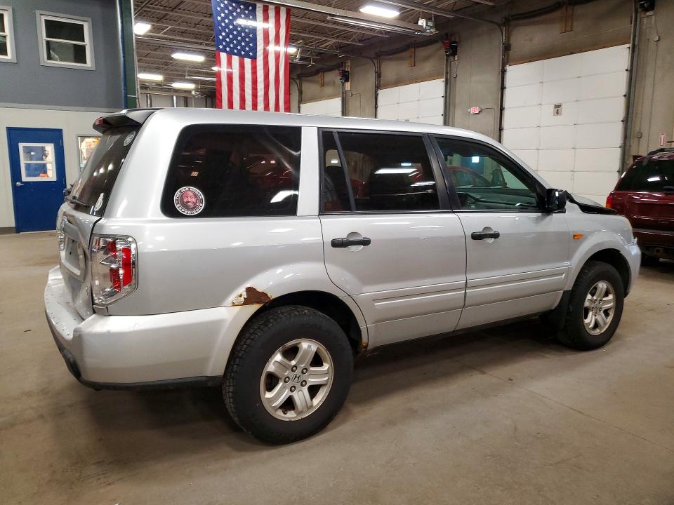 52709716 :رقم المزاد ، 2HKYF18197H536964 vin ، 2007 Honda Pilot مزاد بيع