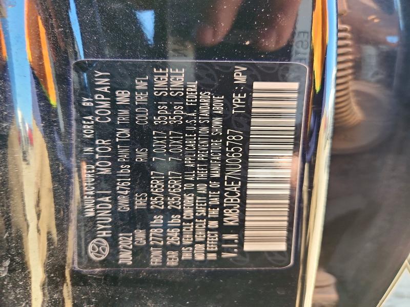 Продажа на аукционе авто 2022 Hyundai Tucson, vin: KM8JBCAE7NU065787, номер лота: 54823596