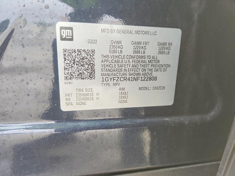 Продаж на аукціоні авто 2022 Cadillac Xt4, vin: 1GYFZCR41NF122808, номер лоту: 54887146